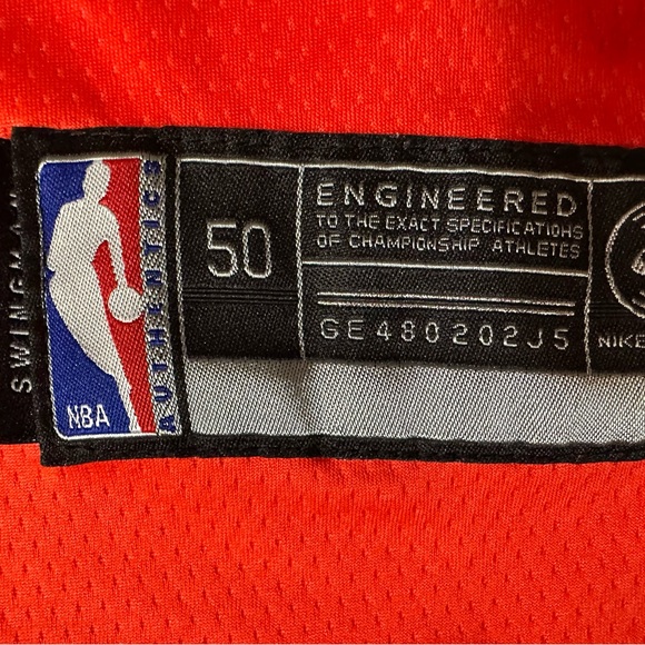 Nike Donovan Mitchell Utah Jazz #45 Orange Gradient City Swingman Jersey Sz 50 - Picture 8 of 8